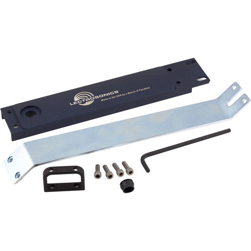 Lectrosonics Rackmount Kit for Single M2T Transmitter or DSQD Receiver for professional audio rack mounts for video and film.