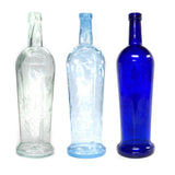 Clear, Blue, Cobalt Breakaway Premium Vodka Bottle Safe Stunt Prop - Dependable Expendables