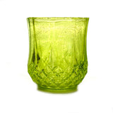 Light Green SMASHProps Breakaway Crystal Cut Tumbler Glass - Dependable Expendables