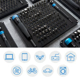 Mahi Driver Kit 112 Bit Drivers includes phillips, hex, spanner, square, pozidrive, spline, tri-wing, clutch, Pentalobe, Schrader, triangle, oval, nut driver, gambit, JIS, spanner, flathead, torx, hook drive - Dependable Expendables