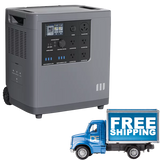 3.5 kWh Mango Power E generator providing clean quiet portable power for video and film production - Dependable Expendables Dallas Texas