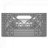 Grey Mini Super Crates store larger items than standard Milk Crates favored by Television and Film 
