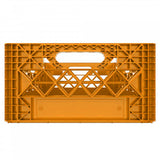 Orange Mini Super Crates store larger items than standard Milk Crates favored by Television and Film 