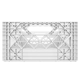 White Mini Super Crates store larger items than standard Milk Crates favored by Television and Film 