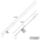 Modern Studio Equipment Telescoping Baby Boom Arm dimensions - Dependable Expendables
