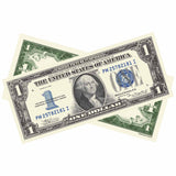 Money Prop $1 Silver Certificate Vintage Series Bills
