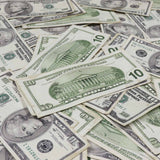 Money Prop - 2000 Series $10 Bills ✔️RealAged™ $1,000 Full Print Back