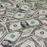 Money Prop - New Series $1 Bills ✔️RealAged™ $1,000 Full Print Stack