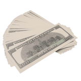 Money Prop - 2000 Series $100 Full Bills Back - Dependable Expendables