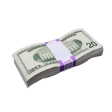 Money Prop - 2000 Series $20 Aged Full Print $2,000 Stack - Dependable Expendables