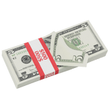 Money Prop - 2000 Series $5 Full Print $500 Stack - Dependable Expendables