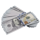 Money Prop - New Series $100 Full Print Bills - Dependable Expendables