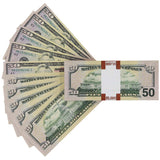 Money Prop - New Series $50 Full Print $5,000 Stack - Dependable Expendables