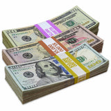Money Prop - $17,000 ✔️RealAged™ Full Print New Series Stacks Pack - Dependable Expendables