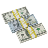 Money Prop - 1990, 2000, and New Series $100 Full Print $30,000 Stacks - Dependable Expendables