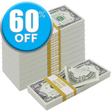 Money Prop - 1990 Series $100 Crisp Full Print $100,000 Stacks