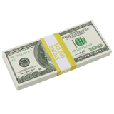 Money Prop - 2000 Series $100 Crisp Full Print Stack - Dependable Expendables