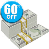 Money Prop - 2000 Series $100 Full Print $50,000 Stacks