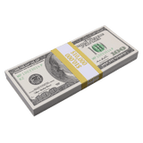 Money Prop - 2000 Series $100 Full Print Stack - Dependable Expendables