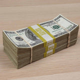 Money Prop - 2000 Series $100 ✔️RealAged™ Full Print $30,000 Bundle - Dependable Expendables