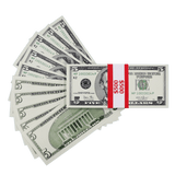 Money Prop - 2000 Series $5 Full Print $500 Stack