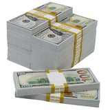 Money Prop - New Series $100 Crisp $150,000 Full Print Stacks - Dependable Expendables