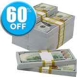 Money Prop -  New Series $100 Crisp $150,000 Full Print Stacks