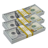 Money Prop - New Series $100 Crisp $30,000 Full Print Stacks - Dependable Expendables