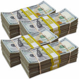 Money Prop - New Series $100 ✔️RealAged™ Full Print $120,000 Bundle Pack - Dependable Expendables