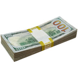 Money Prop - New Series $100 ✔️RealAged™ $10,000 Full Print Stack Dependable Expendables