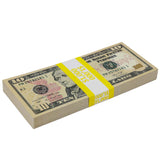 Money Prop - New Series $10 Crisp New $1,000 Full Print Stack - Dependable Expendables