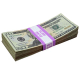 Money Prop - New Series $20 ✔️RealAged™ Full Print $2,000 Stack - Dependable Expendables