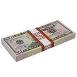 Money Prop - New Series $50 Crisp Full Print Stack - Dependable Expendables