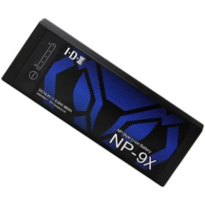 IDX System Technology NP-9X 96Wh Lithium Ion NP Style Battery with two  D-Tap Ports.