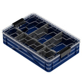 Nautical Weatherproof with Long Dividers SIDIOCrate Quarter Size Crate - Dependable Expendables