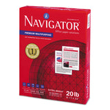 Navigator Premium Multipurpose Copy Paper, 97 Bright, 20lb Bond Weight, 8.5 x 11, White, 500/Ream - Dependable Expendables