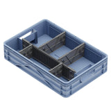 Orange Quarter Size SidioCrate with dividers is perfect for smaller video and film camera parts or accessories - Dependable Expendables