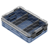 Navy Grey SIDIOCrate Quarter Size Weather Resistant with Dividers - Dependable Expendables