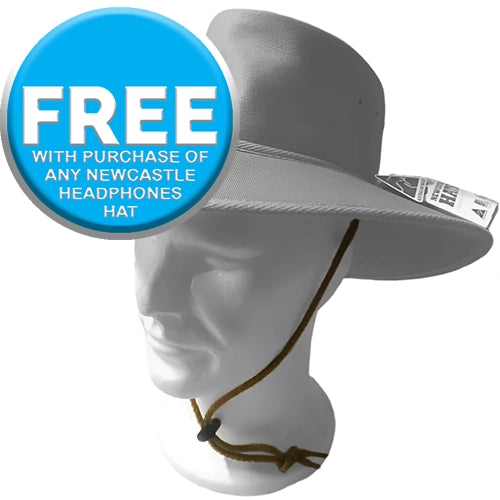 Newcastle Hats Chin Strap with Toggle (Khaki, Grey, Black)