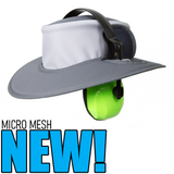 Newcastle Headphones Hat Grey Breeze Mesh - Dependable Expendables