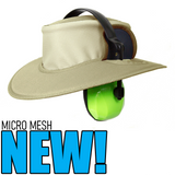 Newcastle Headphones Hat Khak Micro Mesh - Dependable Expendables