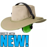 Newcastle Headphones Hat Khaki Breeze Mesh - Dependable Expendables