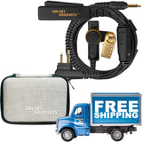 On Set HEadsets FilmPro X Elite Black with case and free shipping.