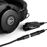 On Set Headsets™️ FilmPro Y (Black) with Motorola M1 2-Pin compatible connector and FREE Travel Case (Various Colors)