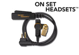 On Set Headsets FilmPro Elite Shorty premium Surveillance available at Dependable Expendables 