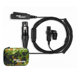 On Set Headsets Live Comms Pro with green camo Case - Dependable Expendables