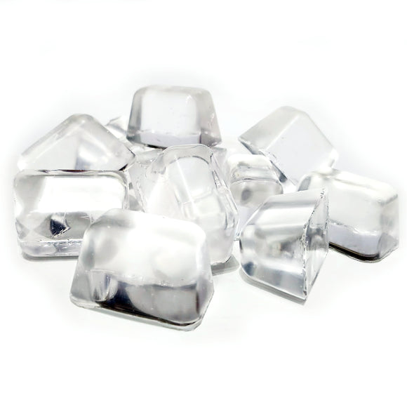 One Dozen Silent silicone prop ice cubes for television, film and theater production - Dependable Expendables