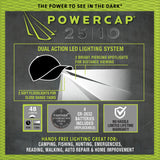 POWERCAP 25/75 Unstructured Cotton LED Lighted Hats