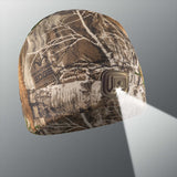 Light Camo POWERCAP 3.0 Lighted Headlamp Fleece Beanies Rechargeable LED - Dependable Expendables