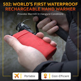 POWERPAW 502 IP67 Waterproof Rechargeable Electric Hand Warmer - Dependable Expendables